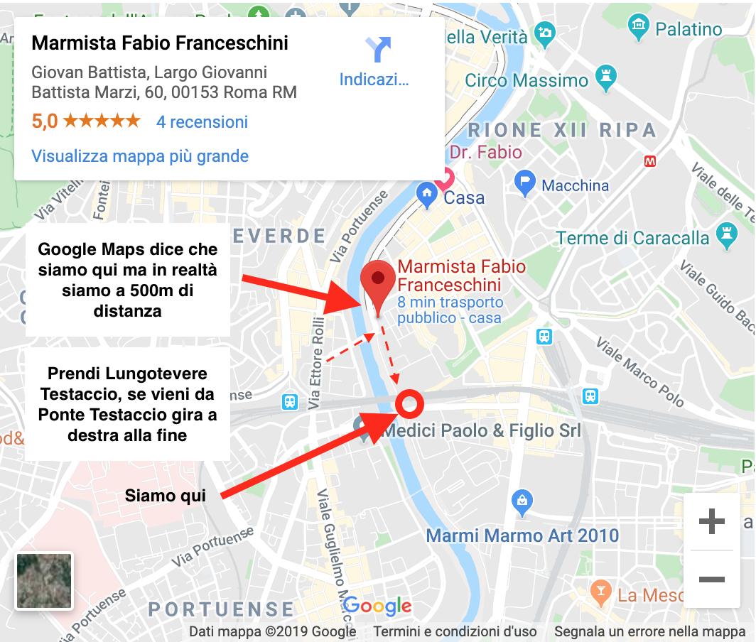 Marmista a Roma